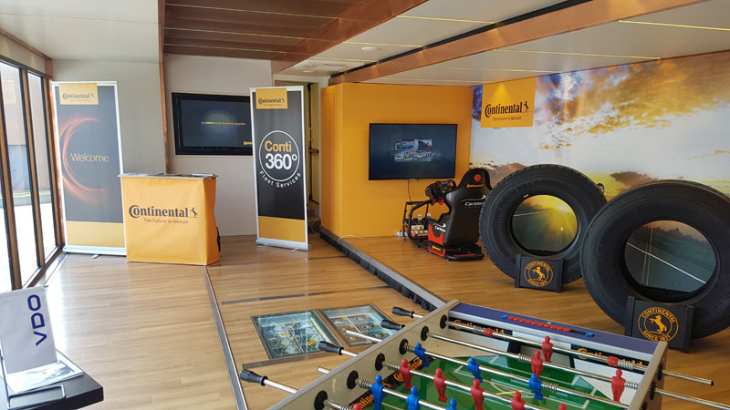 noleggio truck continental tour
