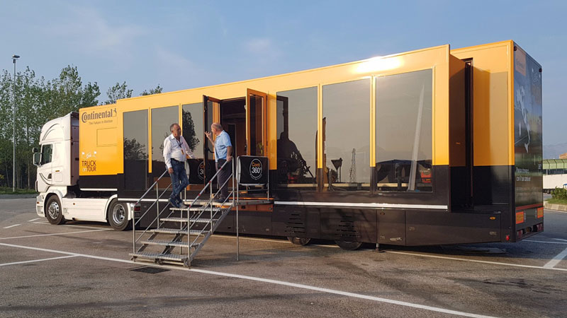 truck tour noleggio continental