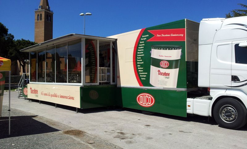 noleggio truck per esposizione